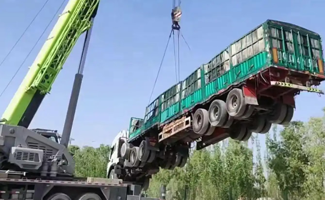 任丘道路脱困救援案例